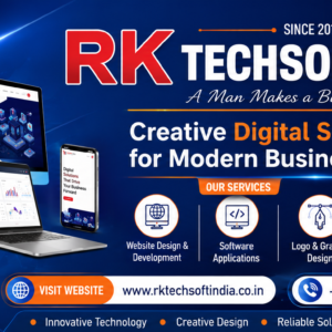 RK Techsoft India – Website Design, Logo Design, Brochure Design, Digital Marketing, Software Application – www.rktechsoftindia.co.in