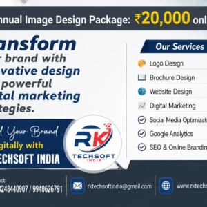 RK Techsoft India – Website Design, Logo Design, Brochure Design, Digital Marketing, Software Application – www.rktechsoftindia.co.in
